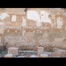 Eine Wand im Maristán de Granada, einem ehemaligen Krankenhaus aus dem 14. Jh., das derzeit restauriert wird